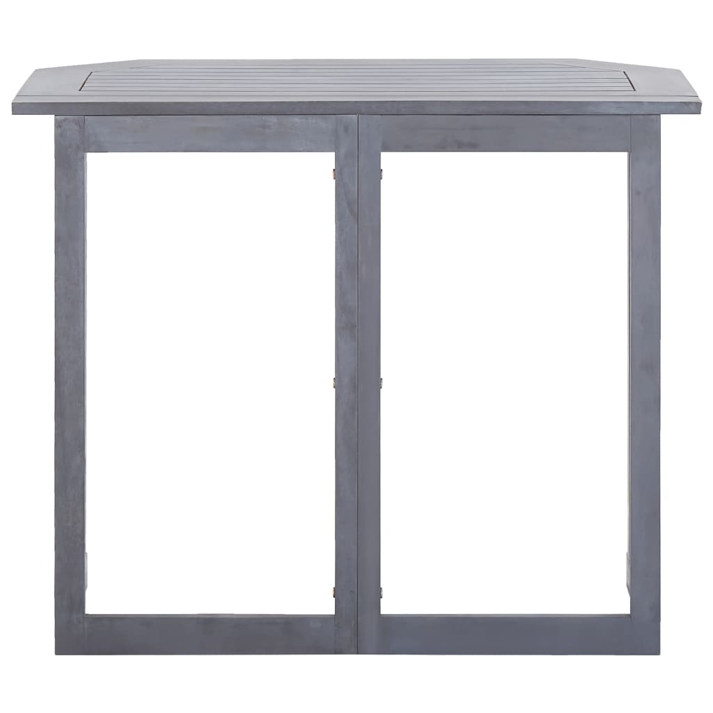 vidaXL Table pliable de balcon 90x50x74 cm Bois d'acacia massif