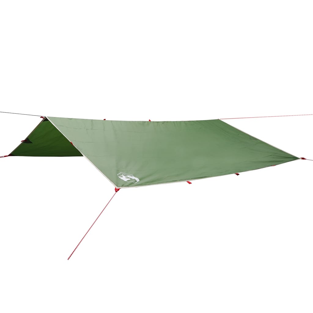 vidaXL Bâche de camping vert 400x294 cm imperméable