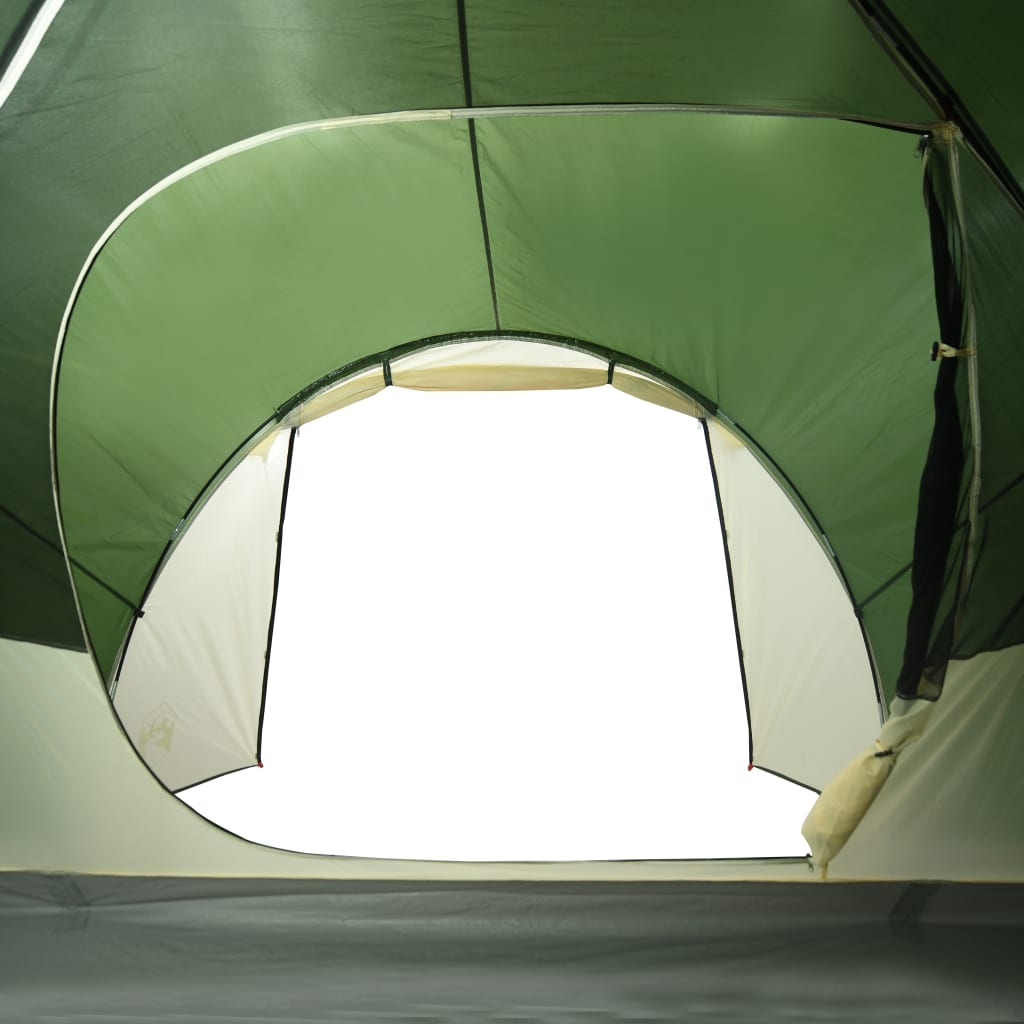 vidaXL Tente familiale Crossvent 8 personnes vert imperméable