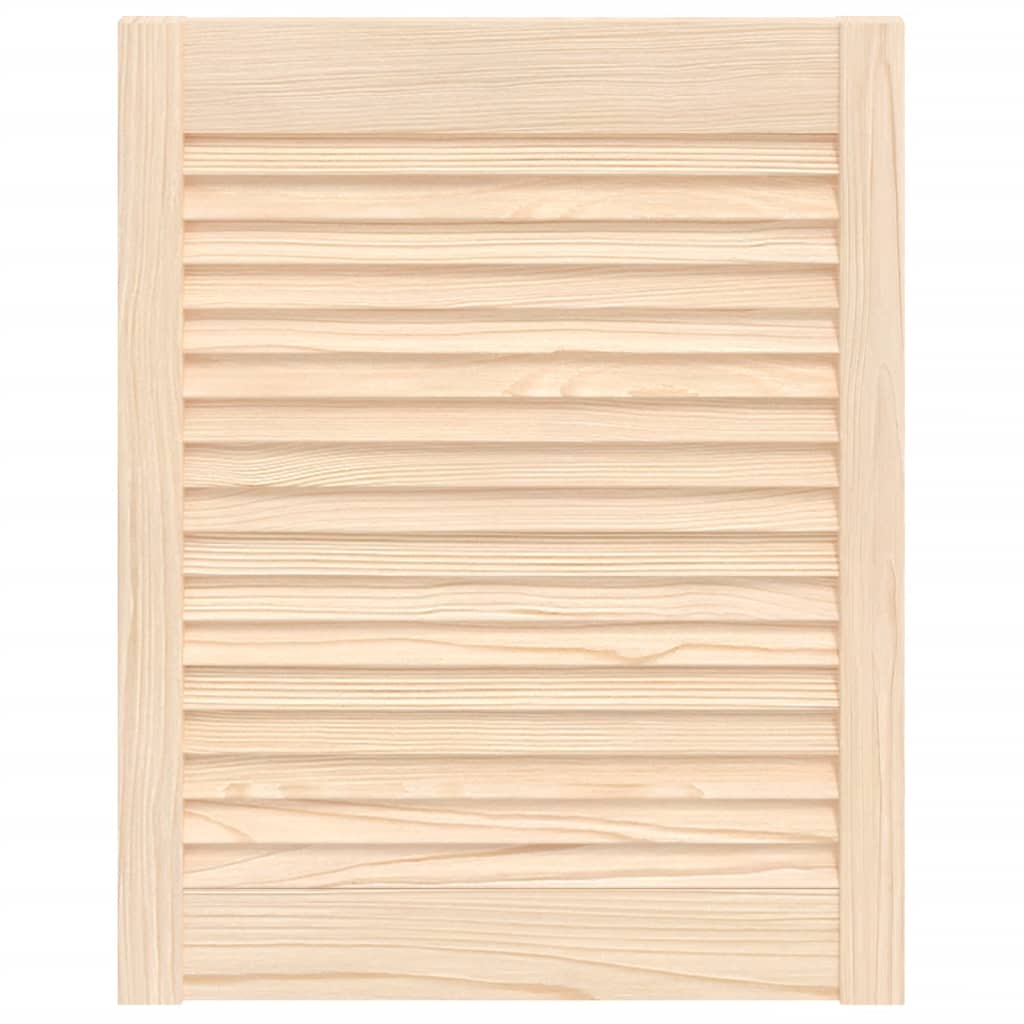 vidaXL Porte d'armoire à persiennes 61,5x49,4 cm bois de pin massif