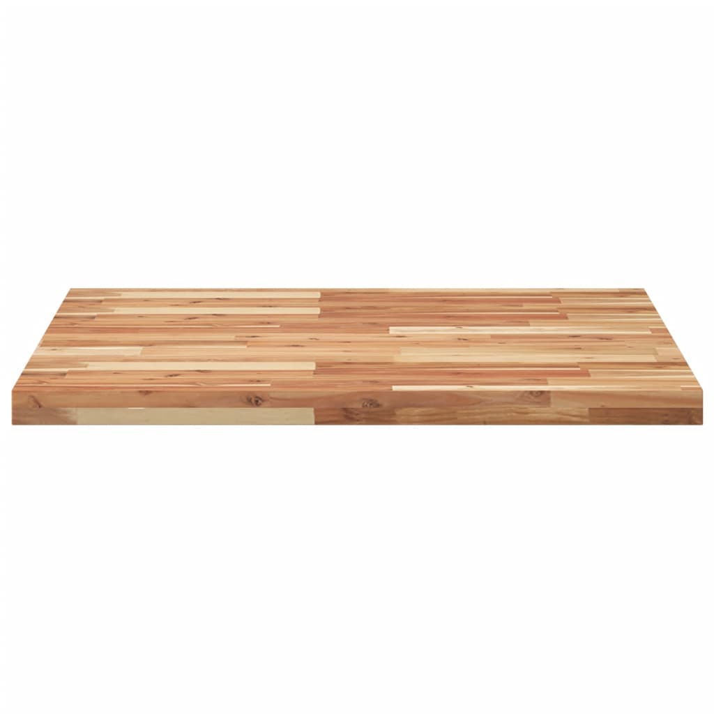 vidaXL Dessus de table carré 80x80x4 cm bois massif d'acacia