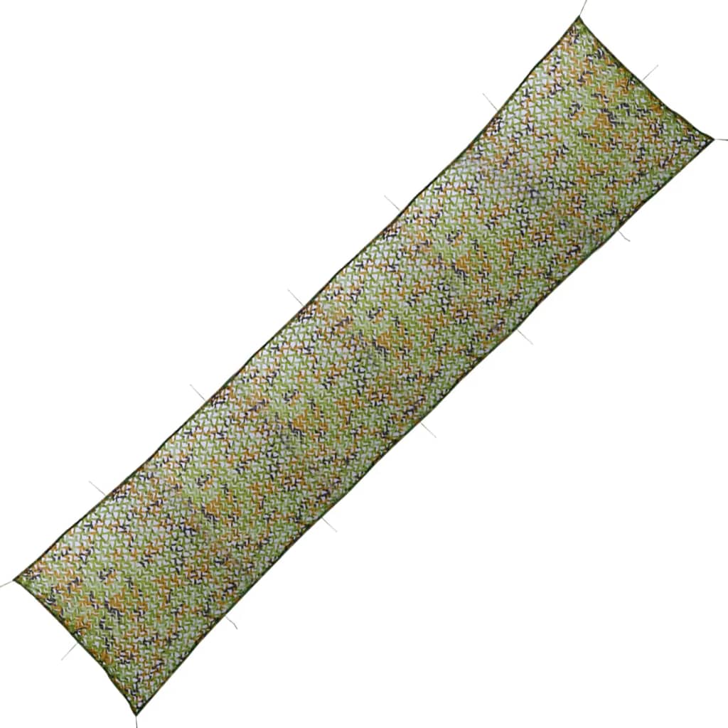 vidaXL Filet de camouflage avec sac de rangement 1,5 x 10 m
