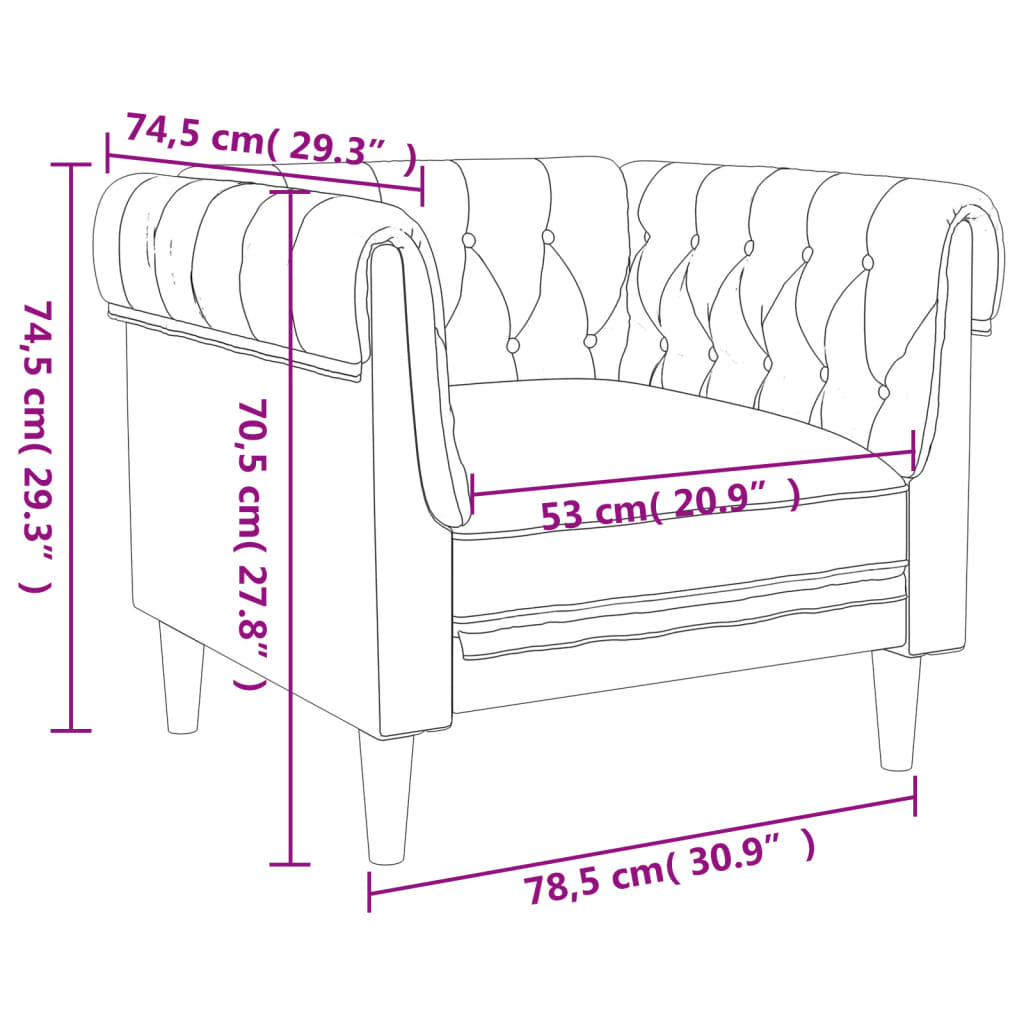 vidaXL Ensemble de canapés 3 pcs crème tissu