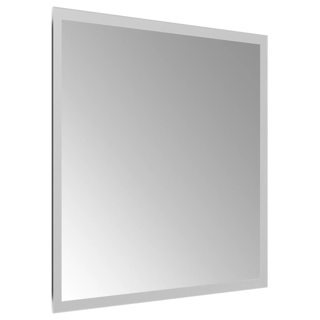 vidaXL Miroir de salle de bain à LED 40x40 cm