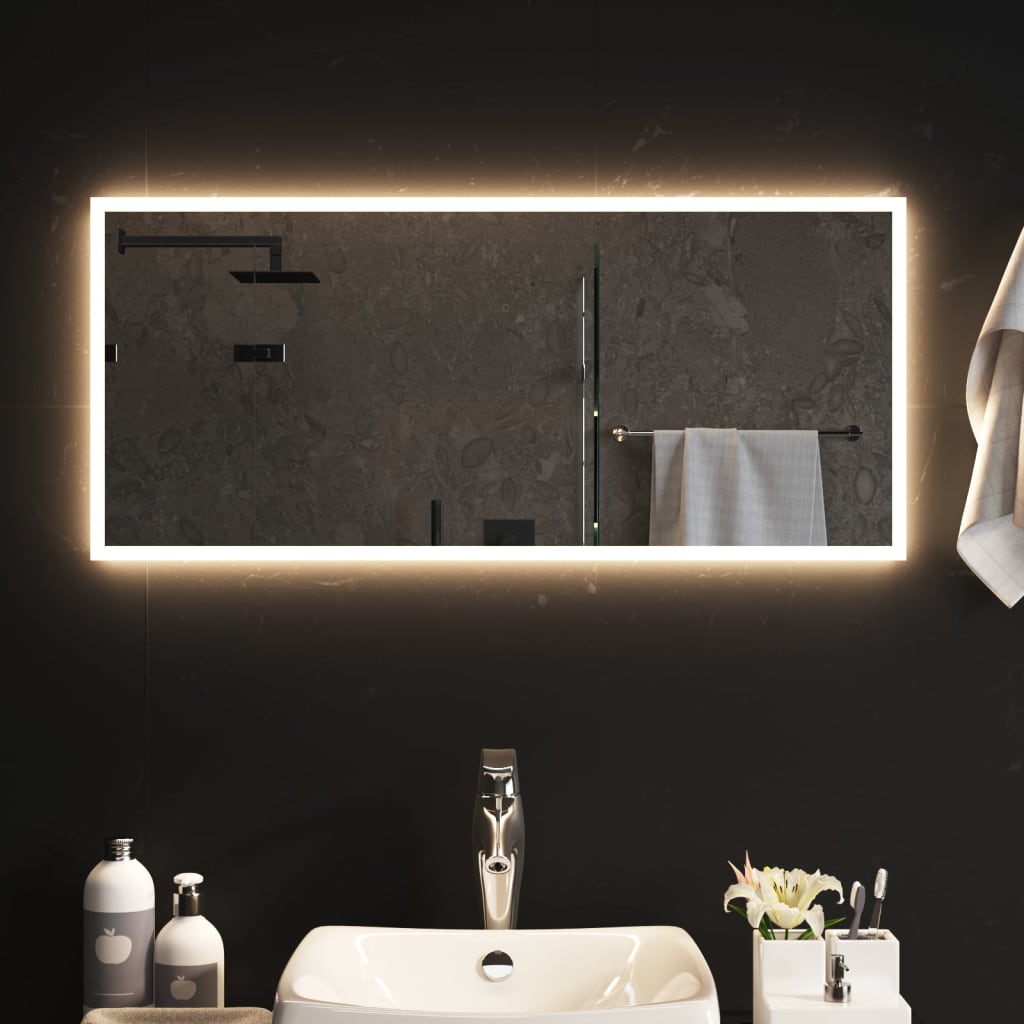 vidaXL Miroir de salle de bain à LED 40x90 cm