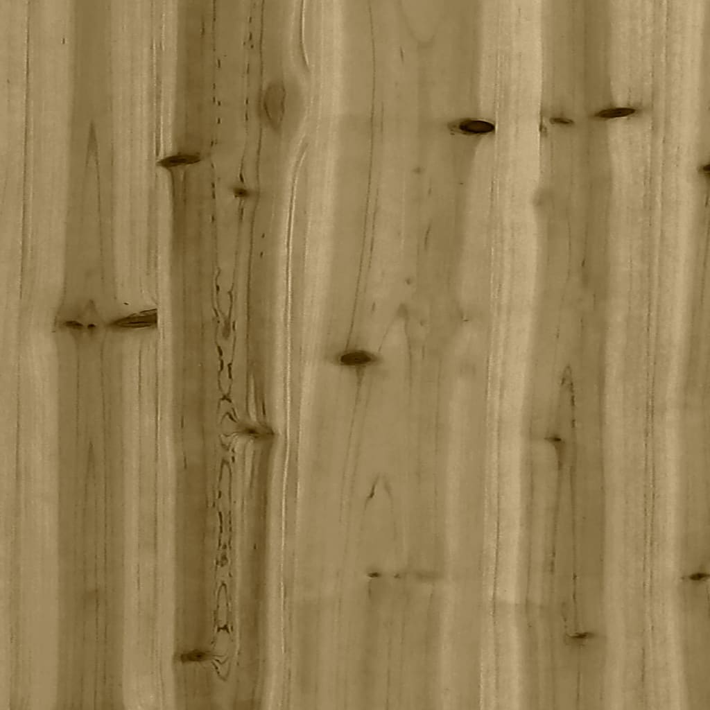 vidaXL Banc de jardin design gabion 184x71x65,5cm bois de pin imprégné