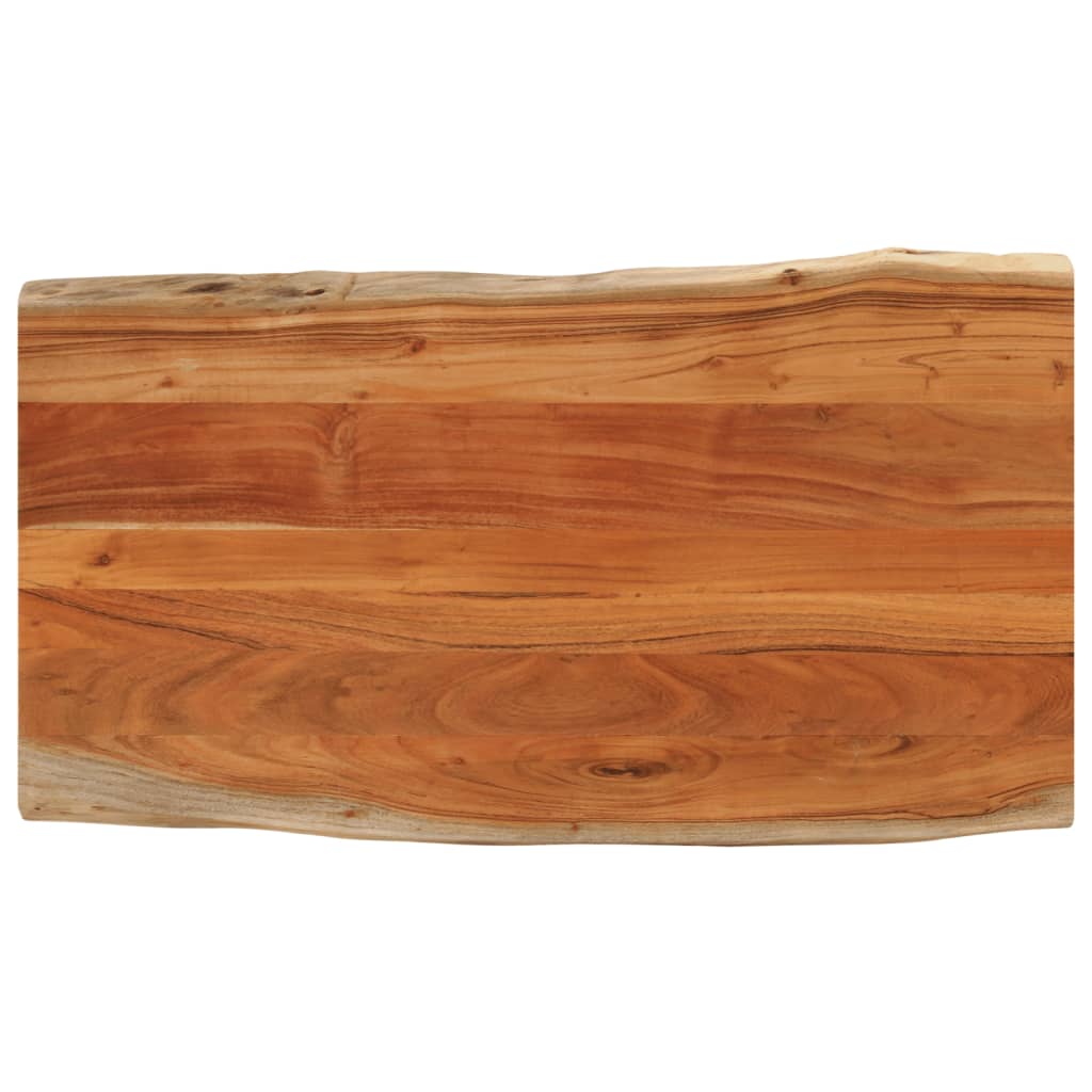 vidaXL Dessus de table 120x60x2,5cm rectangulaire bois massif d'acacia