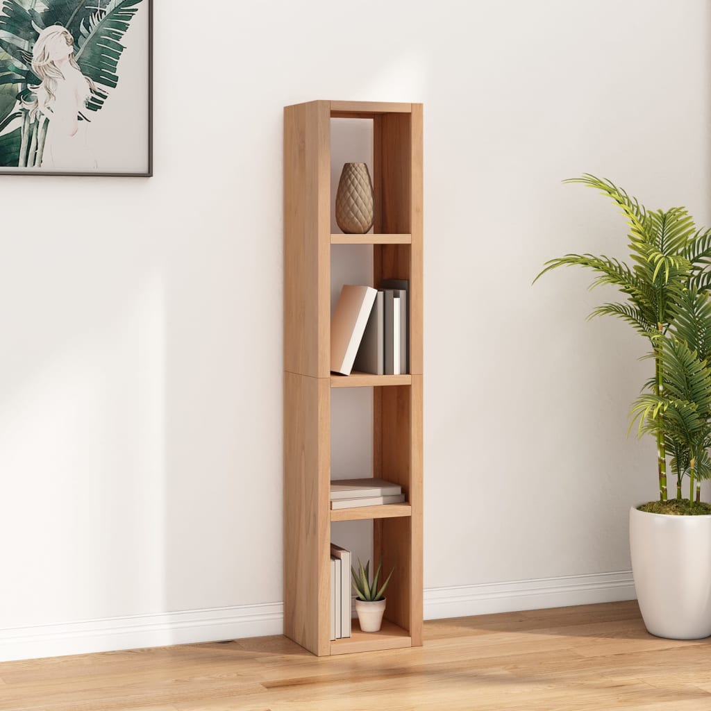 vidaXL Armoire à livres 35x30x168 cm Bois de teck solide