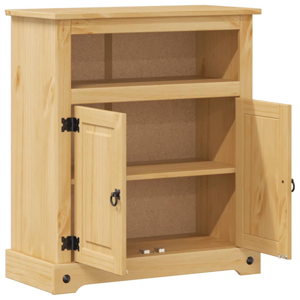 vidaXL Armoire de salle de bain Corona 70x33x80 cm bois de pin massif