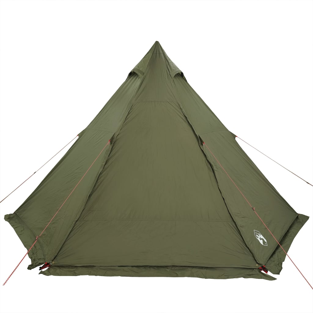 vidaXL Tente familiale tipi 6 personnes vert olive imperméable