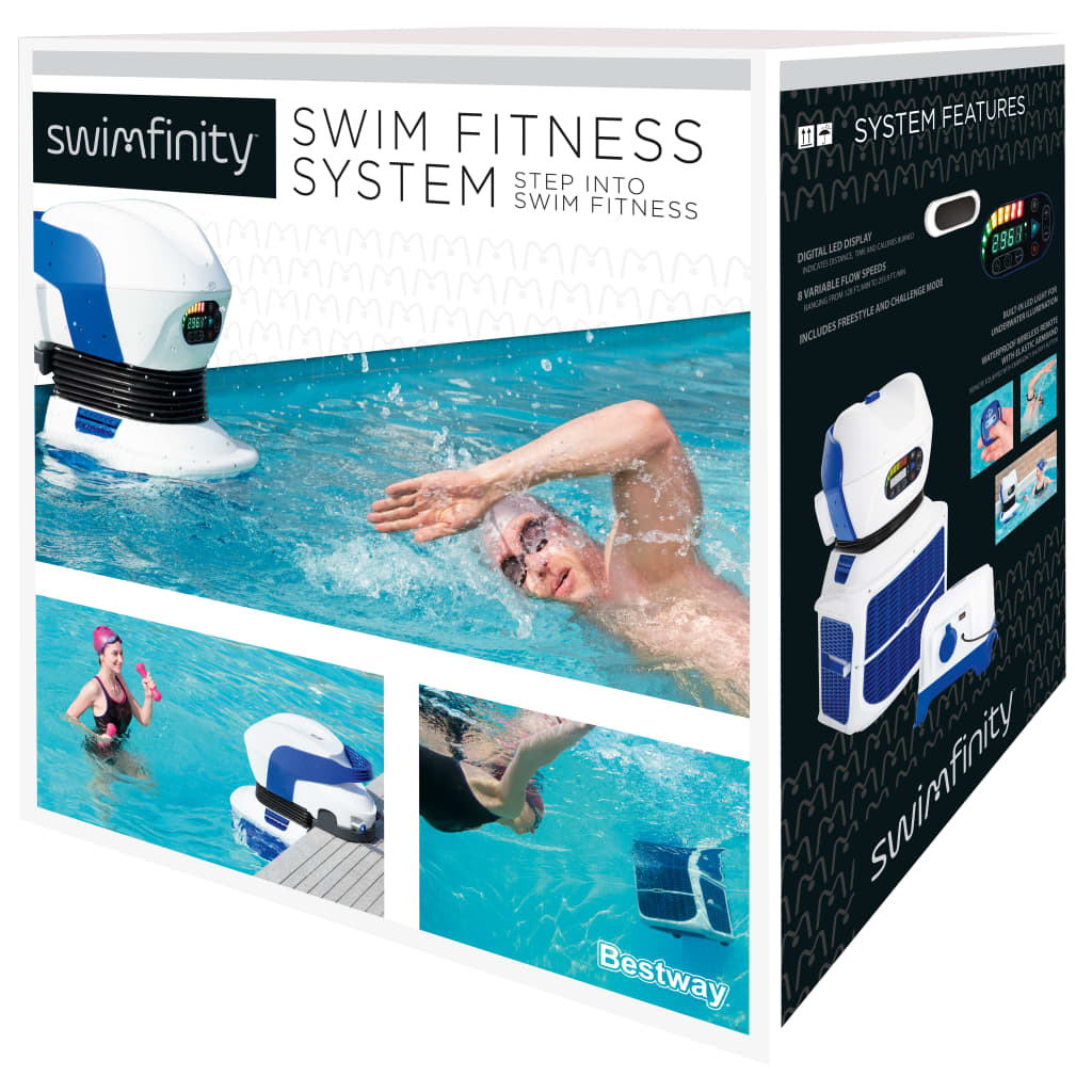 Bestway Système de fitness de natation Swimfinity