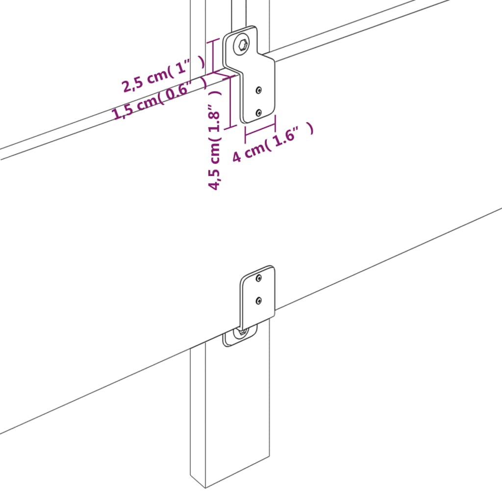 vidaXL Têtes de lit 2 pcs Blanc 72x5x78/88 cm Similicuir