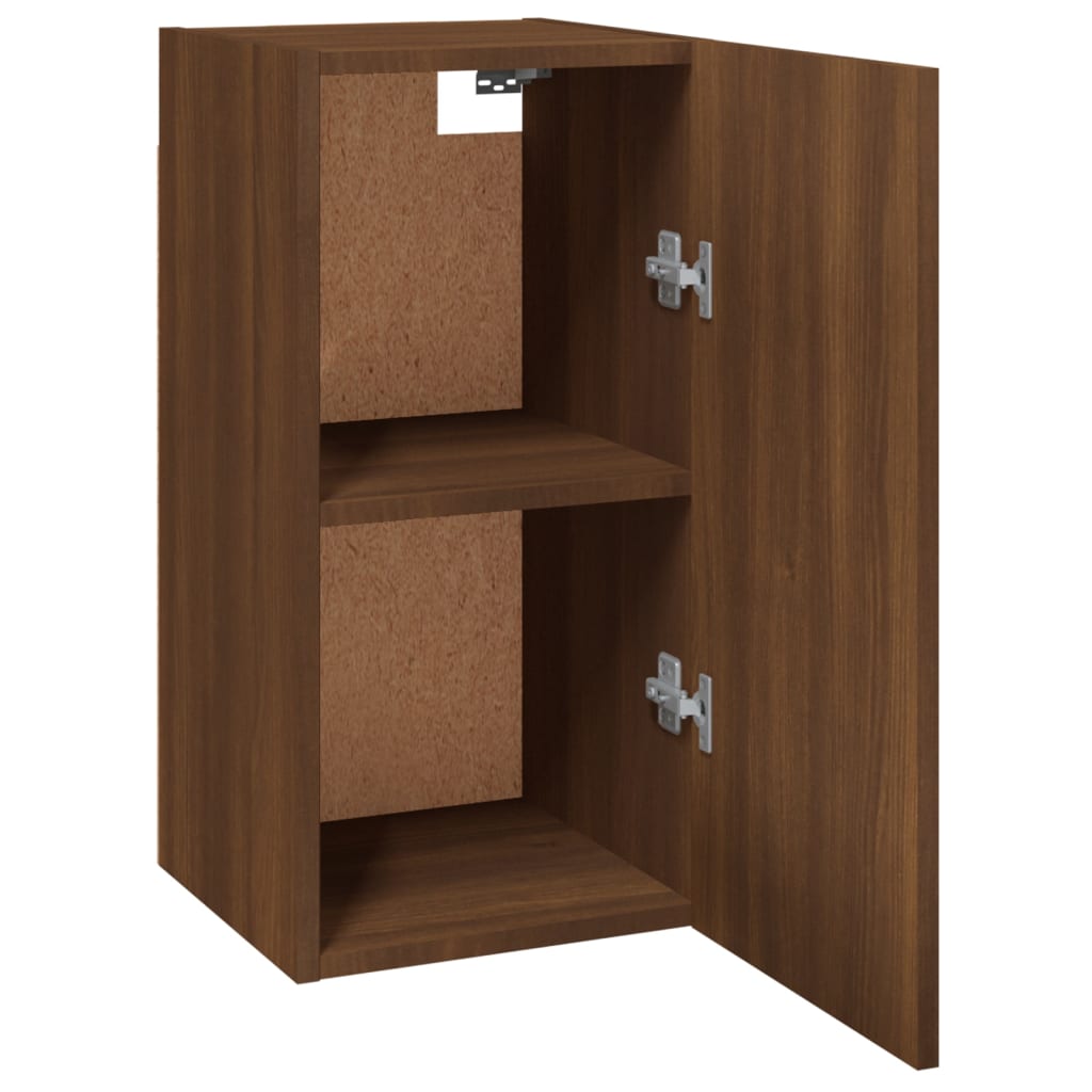 vidaXL Ensemble de meubles TV 8 pcs Chêne marron Bois d'ingénierie