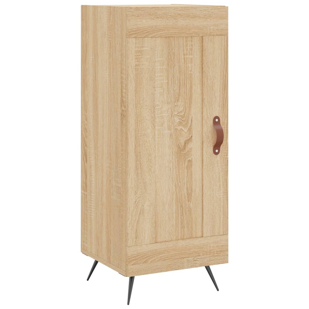 vidaXL Buffet Chêne sonoma 34,5x34x90 cm Bois d'ingénierie