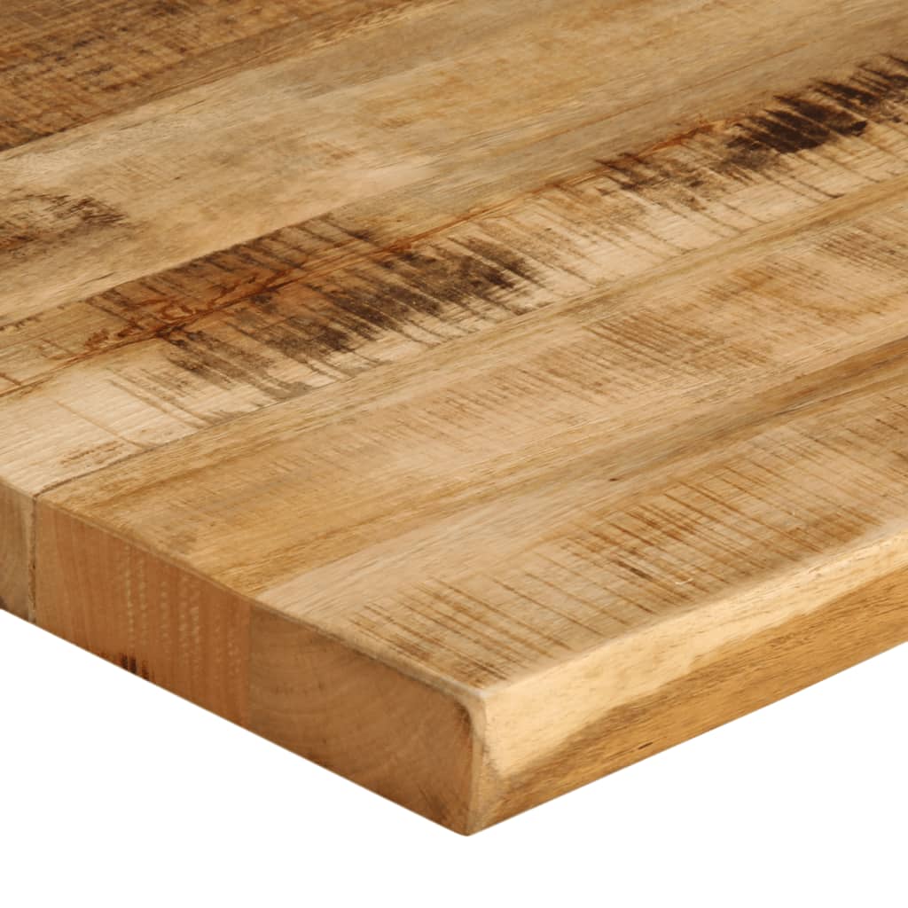 vidaXL Dessus de table bord vivant 90x80x3,8 cm bois de manguier brut