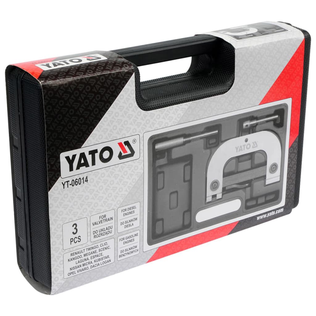 YATO Kit d'outils de synchronisation du moteur à essence Renault YT-06014