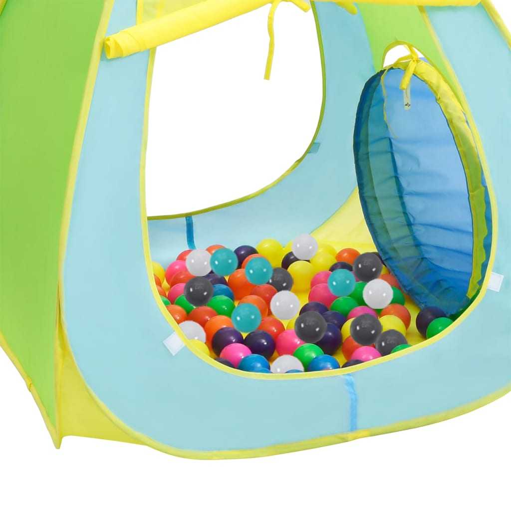 vidaXL Tente de jeu pour enfants avec 350 balles Multicolore
