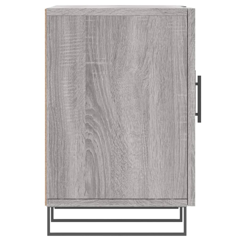 vidaXL Meuble TV sonoma gris 150x30x50 cm bois d'ingénierie