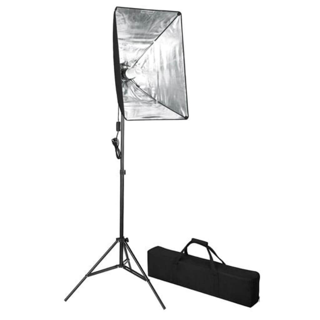 vidaXL Kit de studio de photo avec table de prise de photos