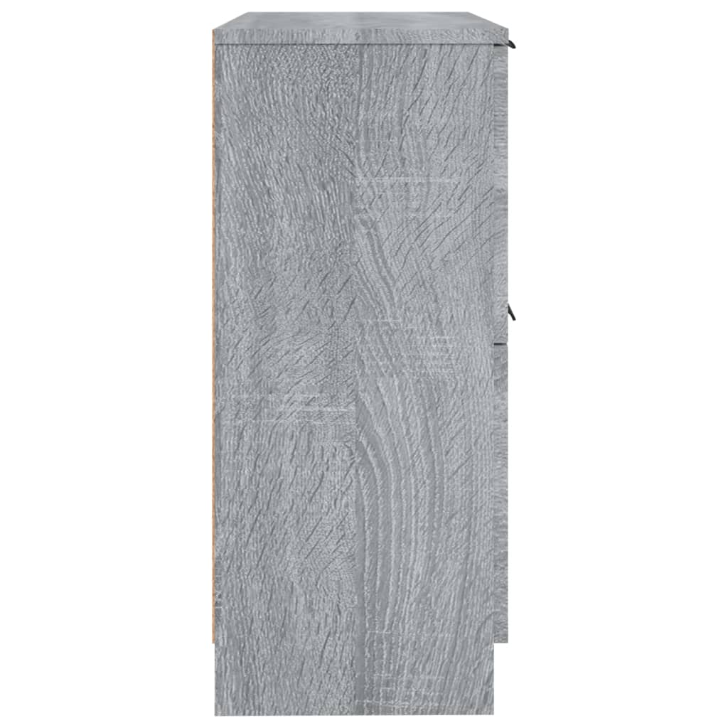 vidaXL Buffet Sonoma gris 30x30x70 cm Bois d'ingénierie