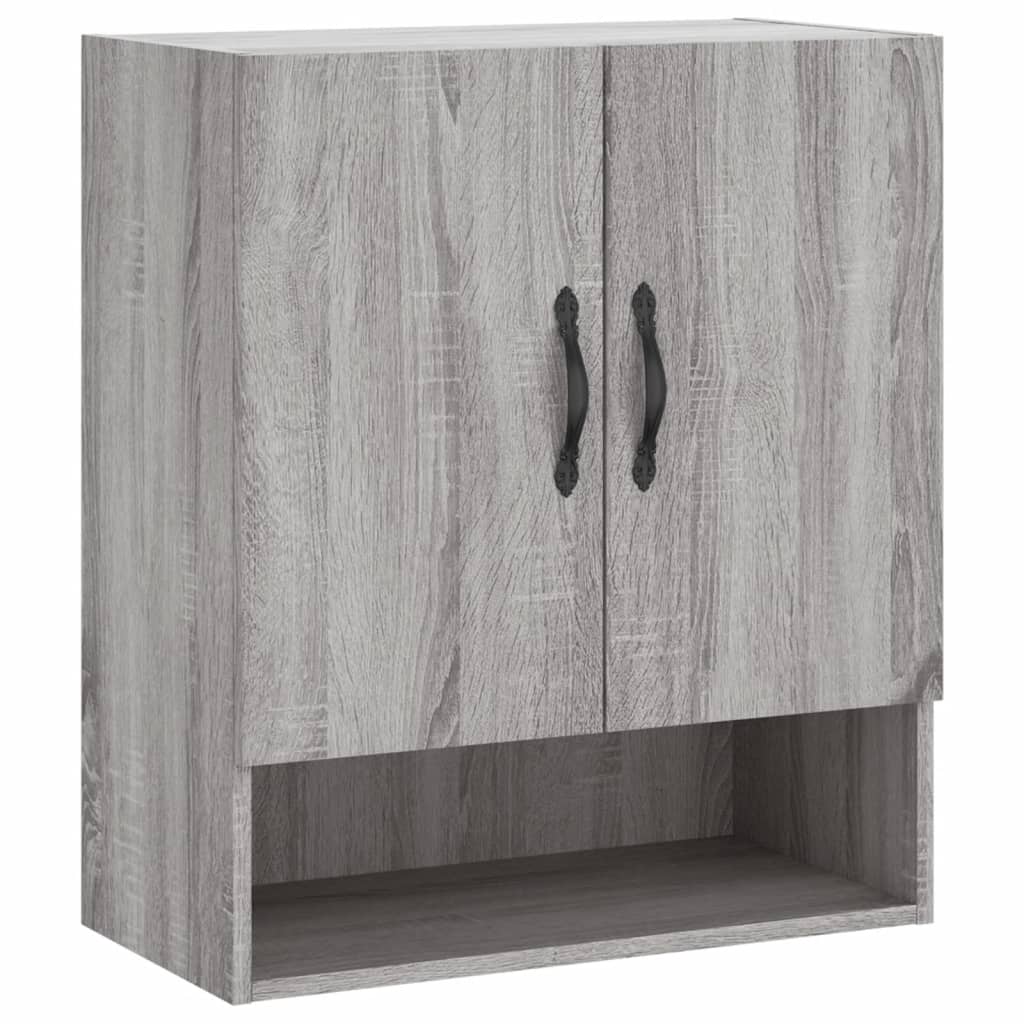 vidaXL Armoire murale sonoma gris 60x31x70 cm bois d'ingénierie