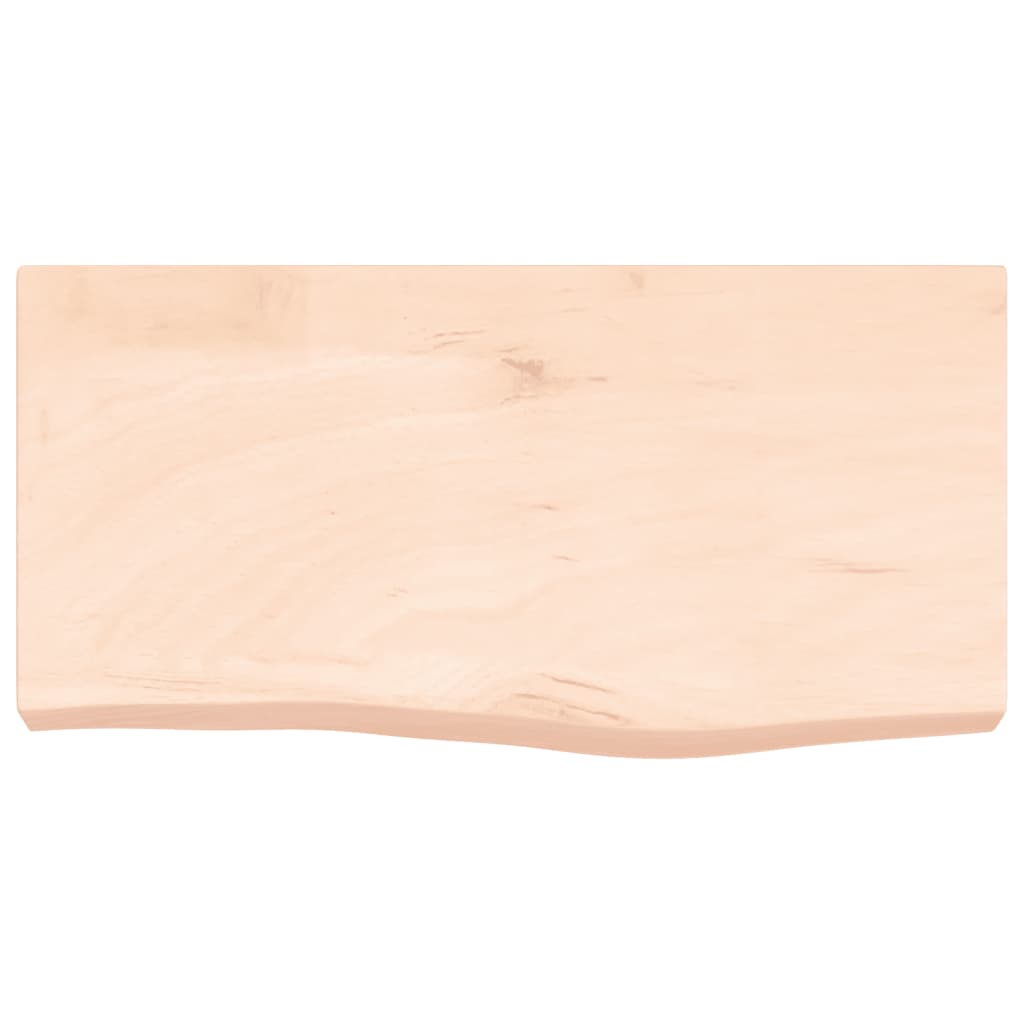 vidaXL Étagère murale 60x30x(2-6) cm bois de chêne massif non traité