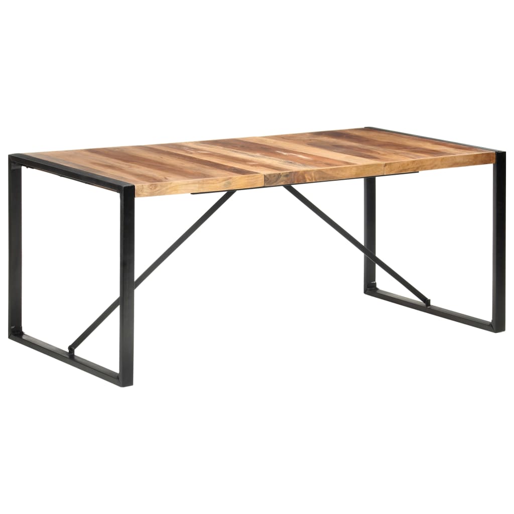 vidaXL Table de salle à manger 180x90x75 cm Bois solide