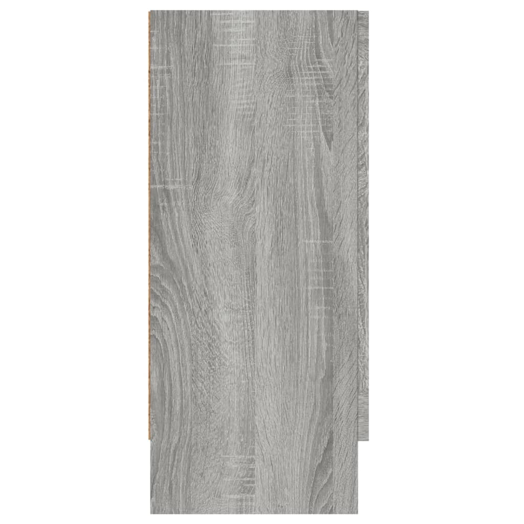 vidaXL Buffet Sonoma gris 120x30,5x70 cm Bois d'ingénierie