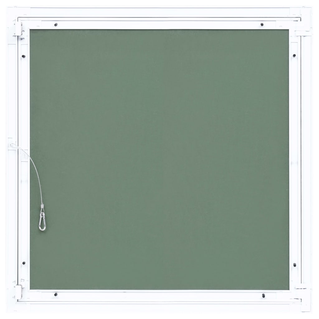 vidaXL Panneau d'accès Cadre en aluminium plaque de plâtre 200x200 mm