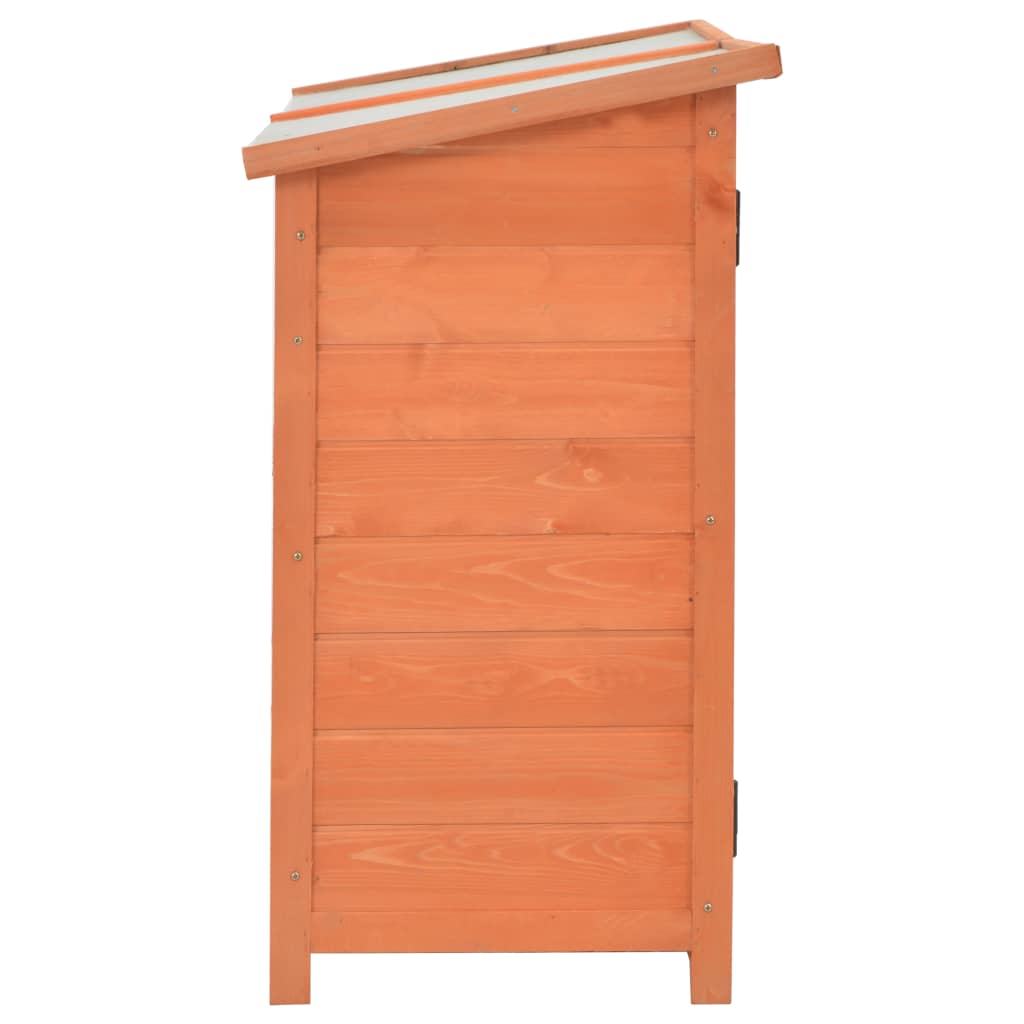 vidaXL Abri de stockage de jardin 120x50x91 cm Bois