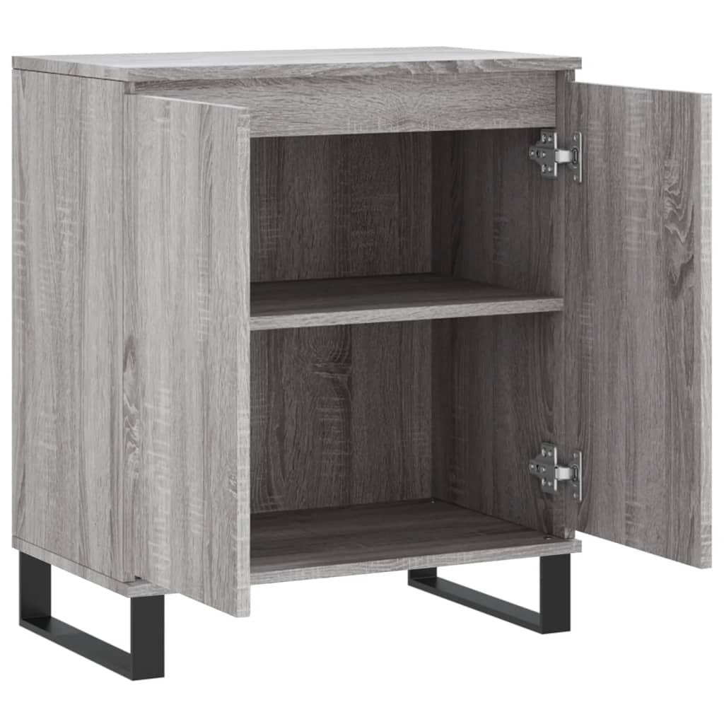 vidaXL Buffet Sonoma gris 60x35x70 cm Bois d'ingénierie