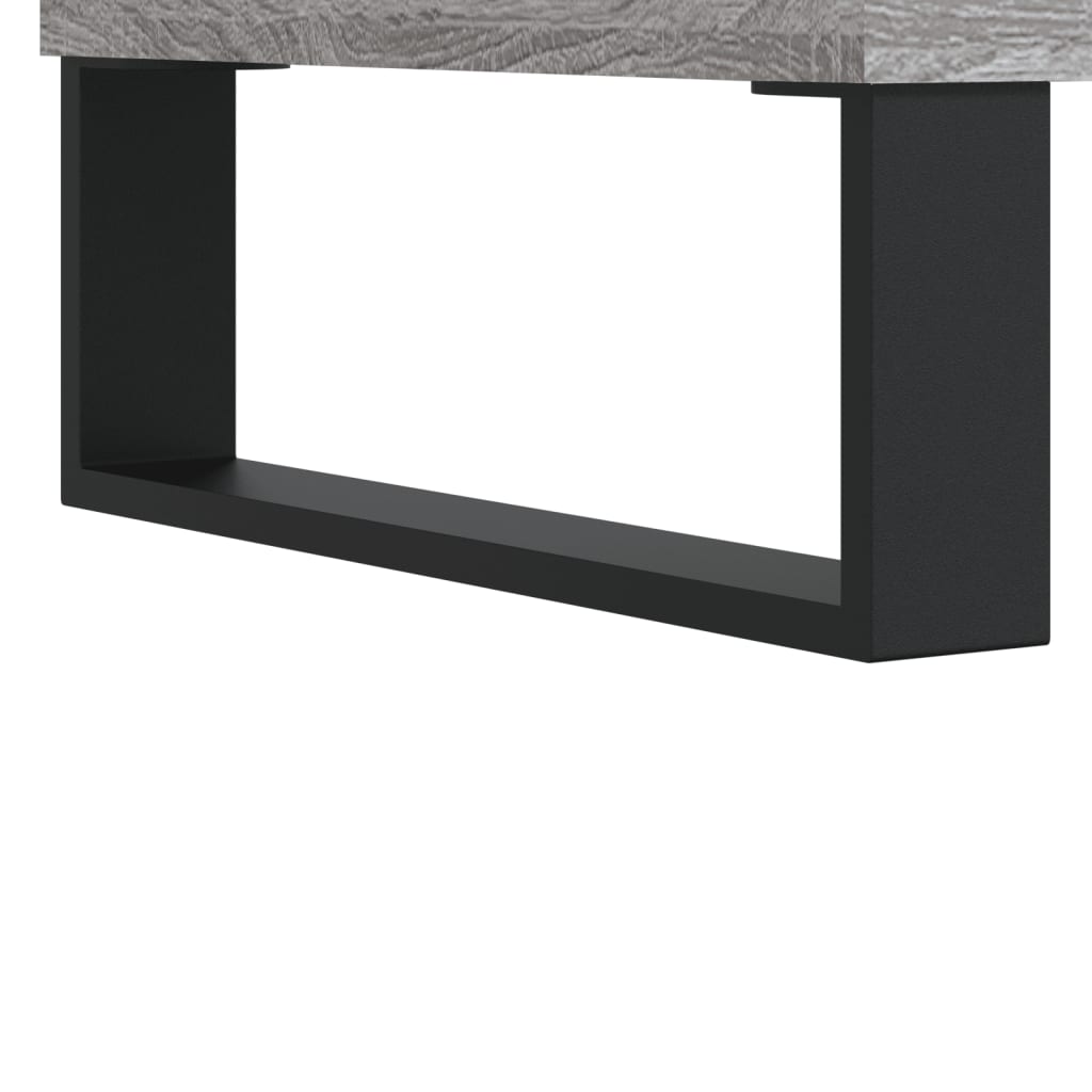 vidaXL Buffet sonoma gris 103,5x35x70 cm bois d'ingénierie