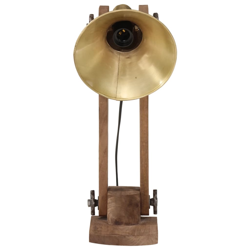 vidaXL Lampe de bureau 25 W laiton antique 23x13x52 cm E27