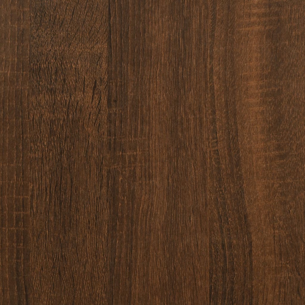 vidaXL Meuble d'évier chêne marron 58x33x60 cm bois d'ingénierie