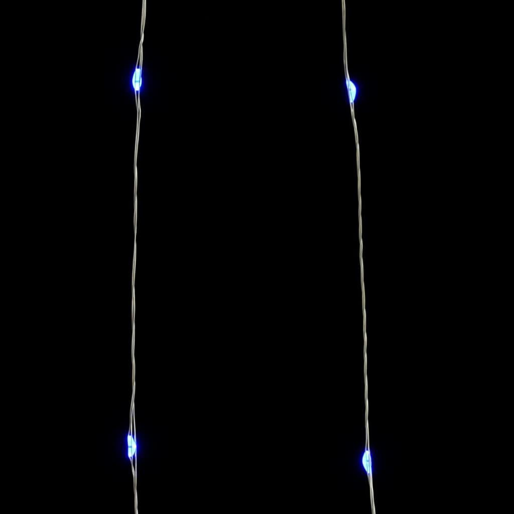 vidaXL Guirlande lumineuse micro LED 40m 400LED blanc froid 8fonctions