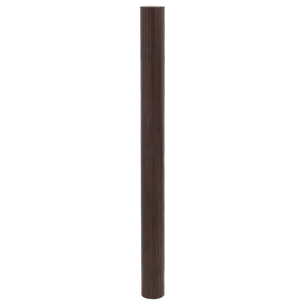 vidaXL Cloison de séparation marron foncé 165x600 cm bambou