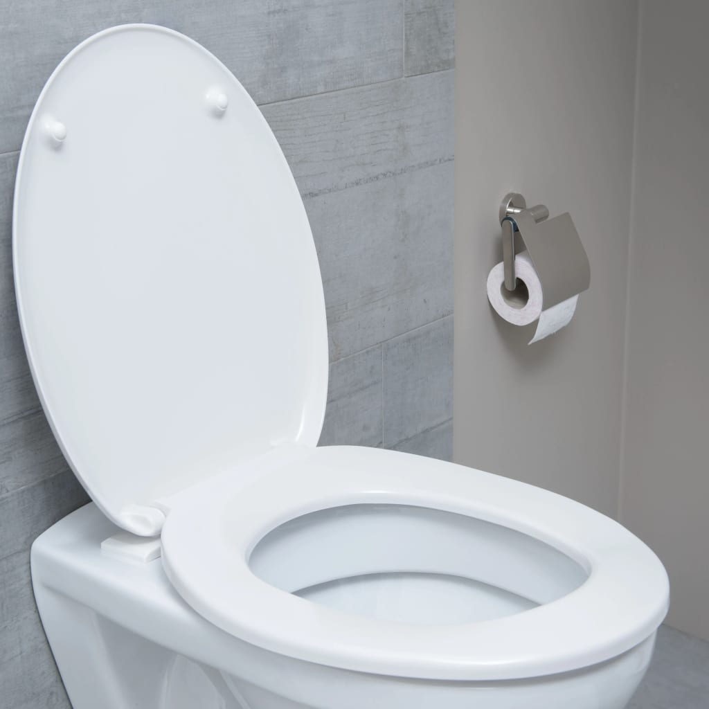 SCHÜTTE Siège de toilette WHITE duroplast