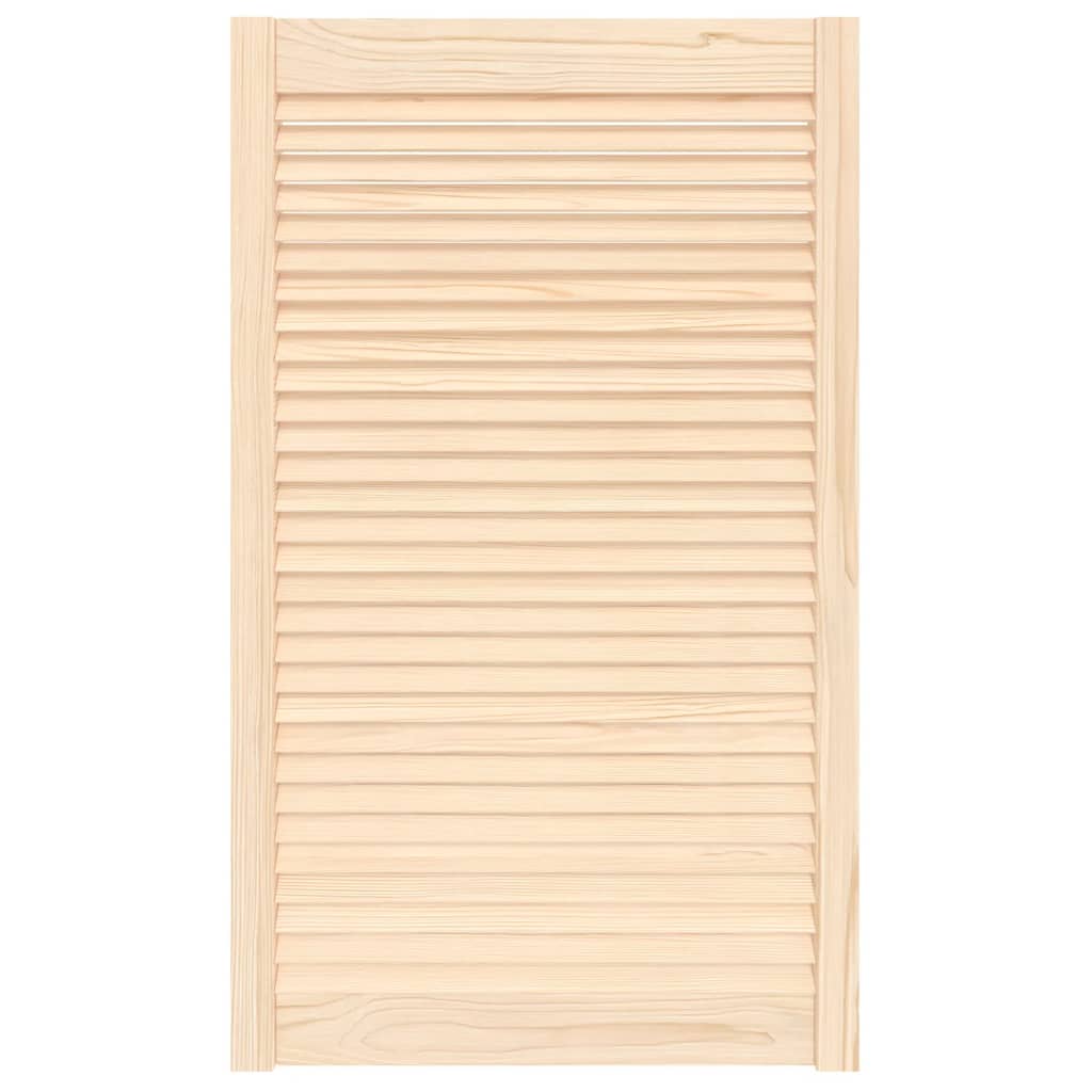 vidaXL Porte d'armoire à persiennes 99,3x59,4 cm bois de pin massif