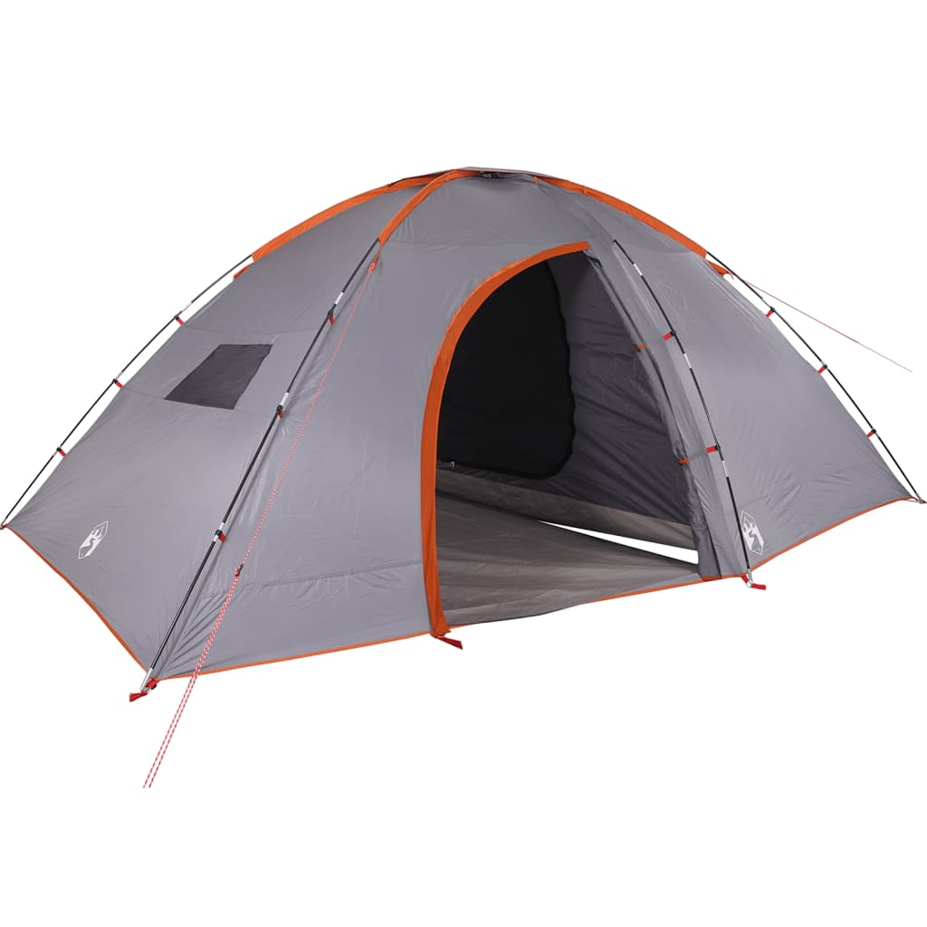 vidaXL Tente de camping 8 personnes orange imperméable