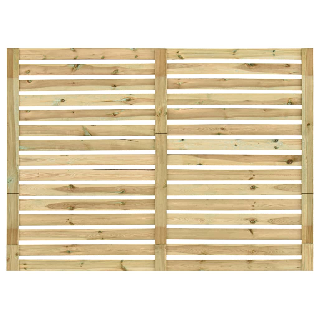 vidaXL Panneau de clôture de jardin Bois de pin imprégné 180 x 180 cm