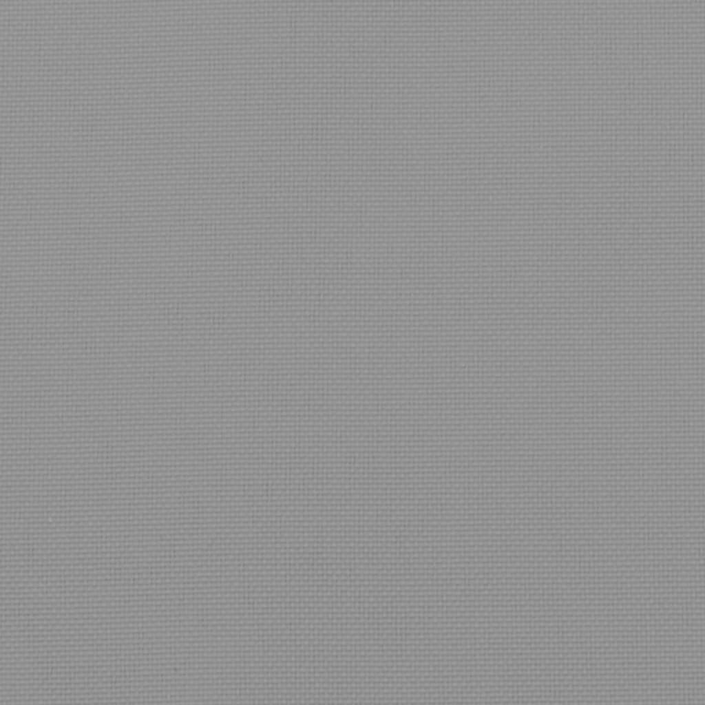 vidaXL Coussins de banc de jardin 2 pcs gris 150x50x7 cm tissu Oxford