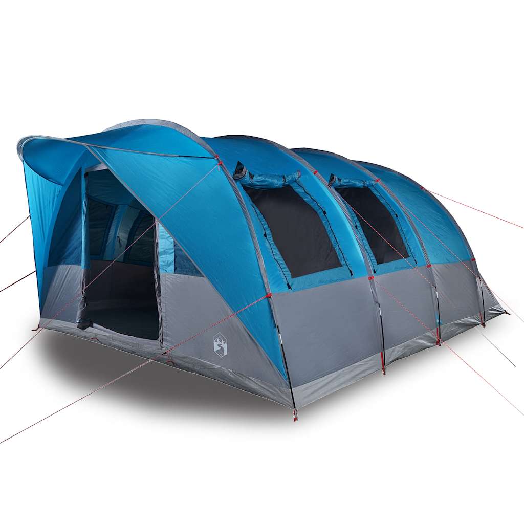 Tente familiale Crossvent 8 personnes bleu imperméable - Tente Famille
