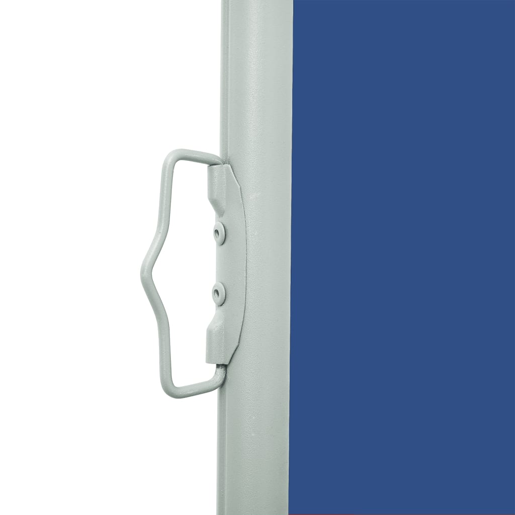 vidaXL Auvent latéral rétractable de patio 600x160 cm Bleu