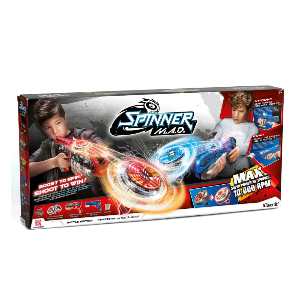 Silverlit Spinner Mad Duo Battle Pack