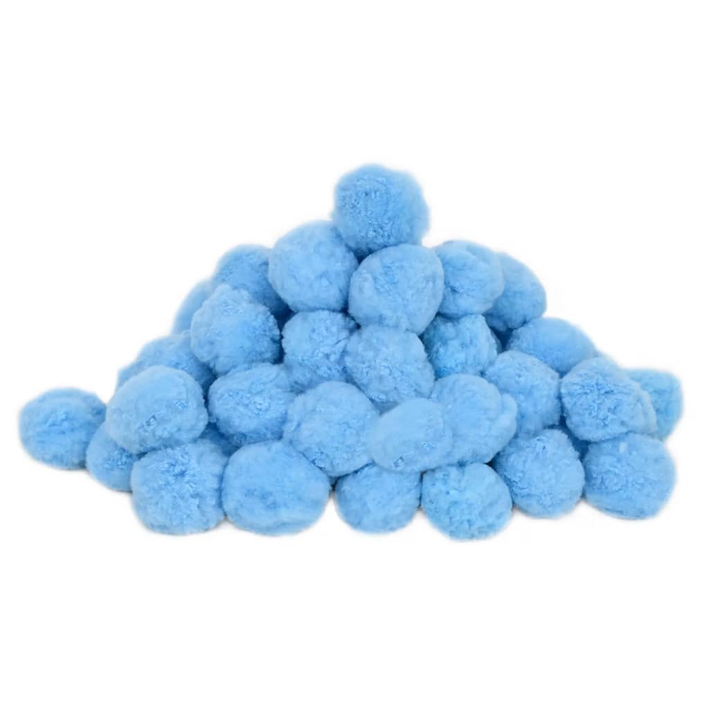 vidaXL Boule anti-bactérienne filtrante de piscine bleu 700 g PE