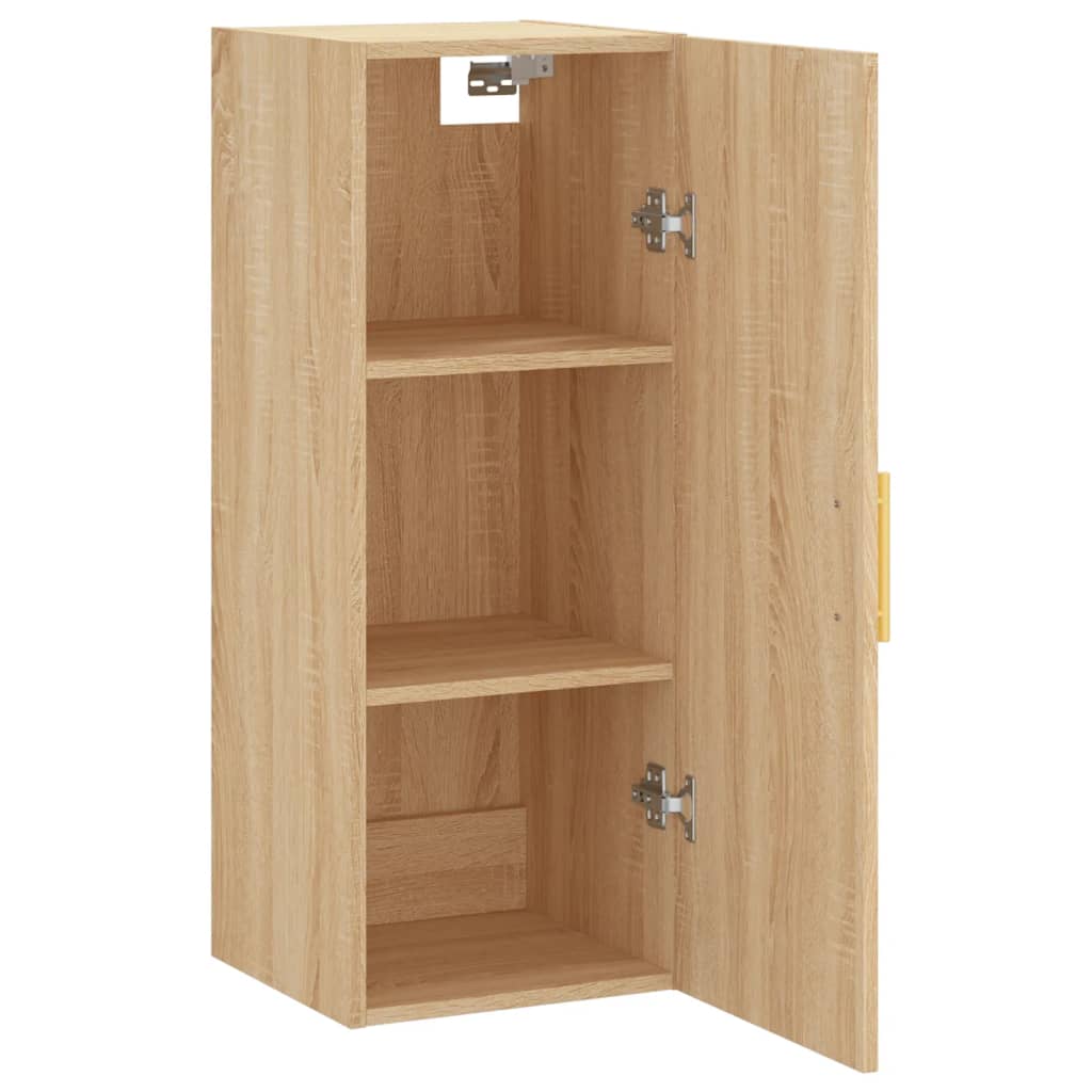 vidaXL Armoire murale chêne sonoma 34,5x34x90 cm