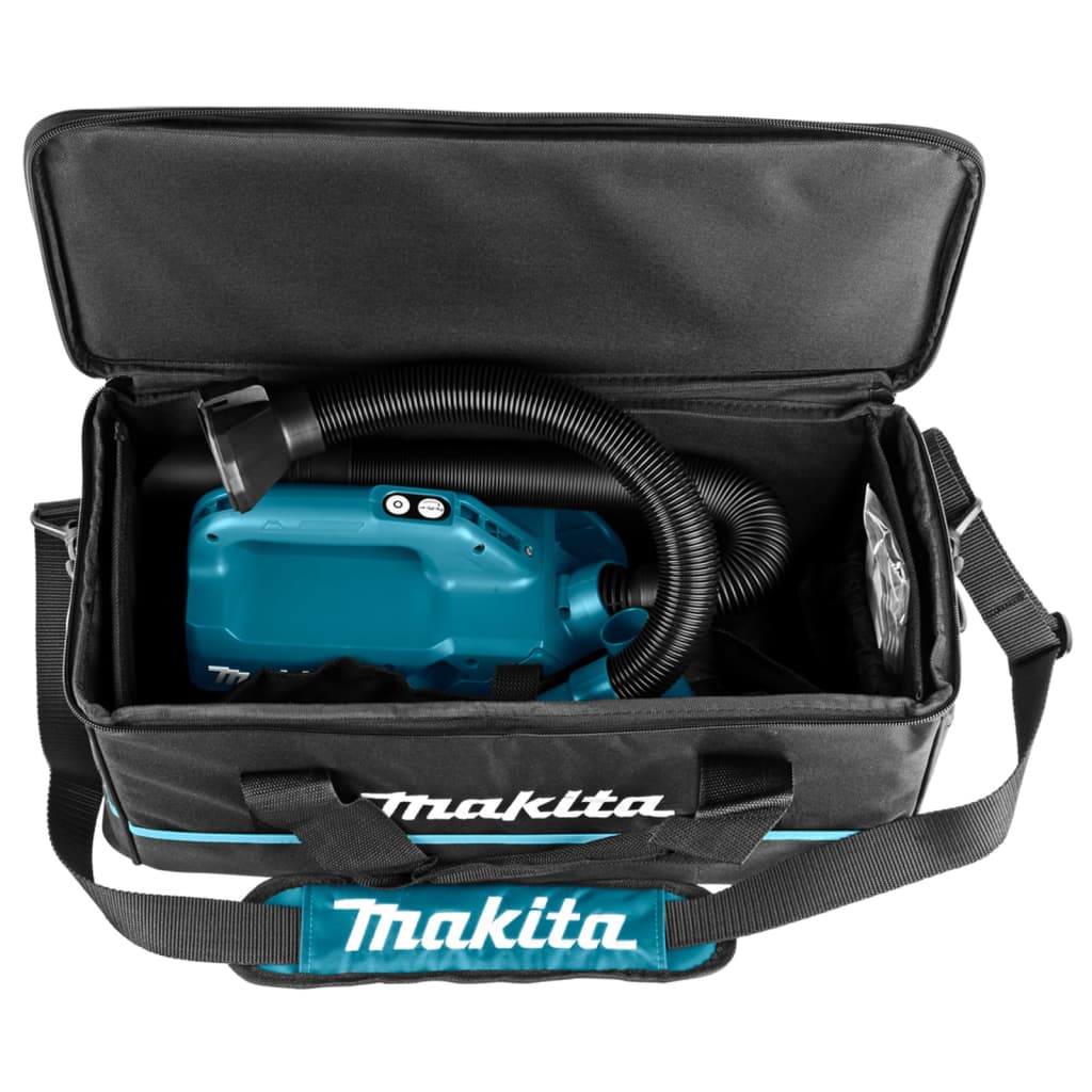 Makita Aspirateur à fonctionnement sur batterie 10,8 V Bleu