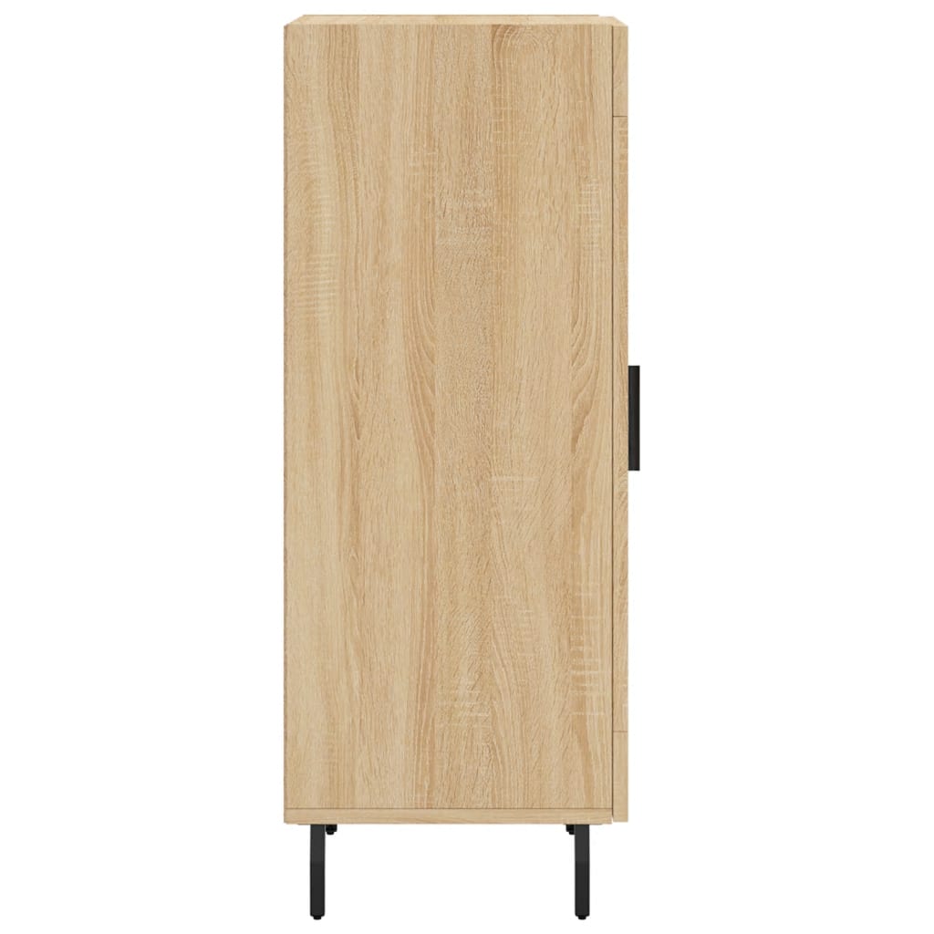 vidaXL Buffet Chêne sonoma 34,5x34x90 cm Bois d'ingénierie