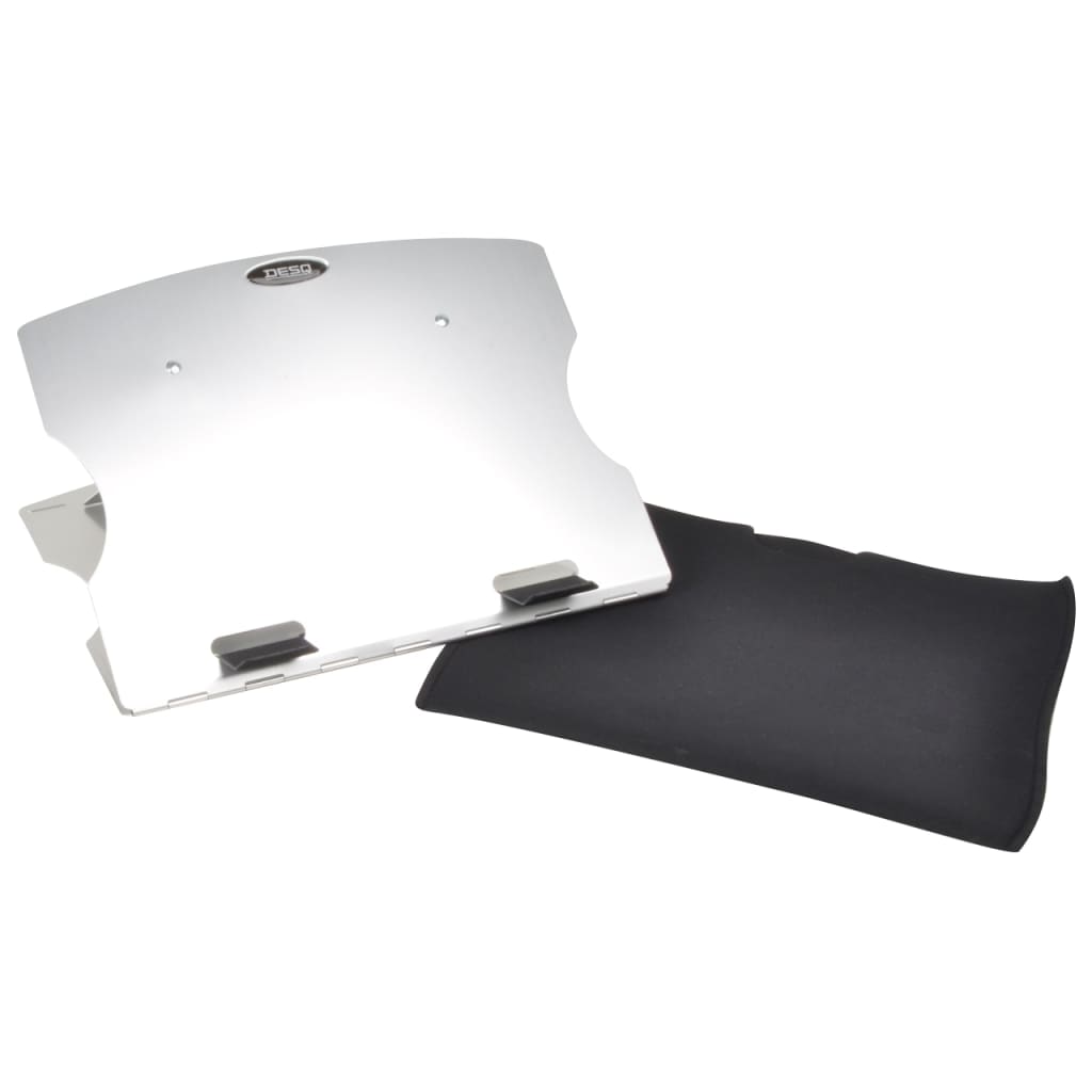 DESQ Support pour ordinateur portable 35x24x0,6 cm Aluminium
