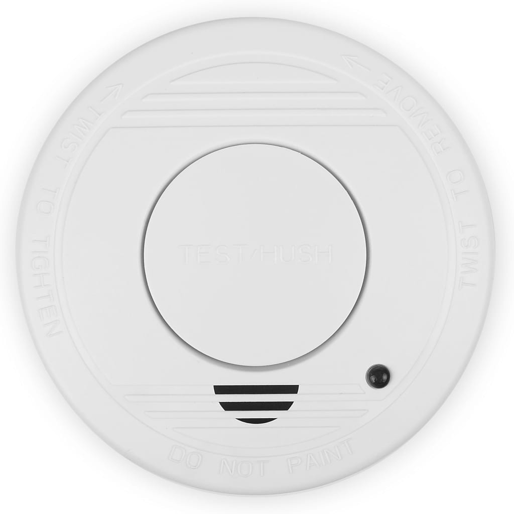 Smartwares Détecteur de fumée 10x10x3,5 cm Blanc